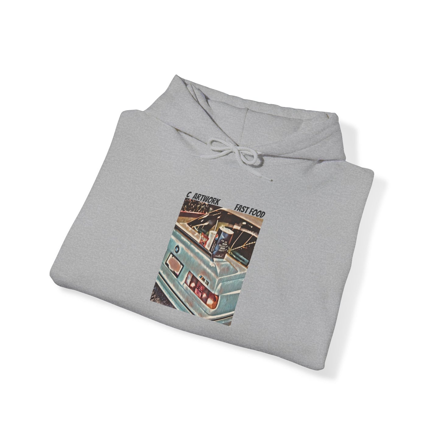 Unisex Heavy Blend™ Hoodie BMW FAST FOOD M3
