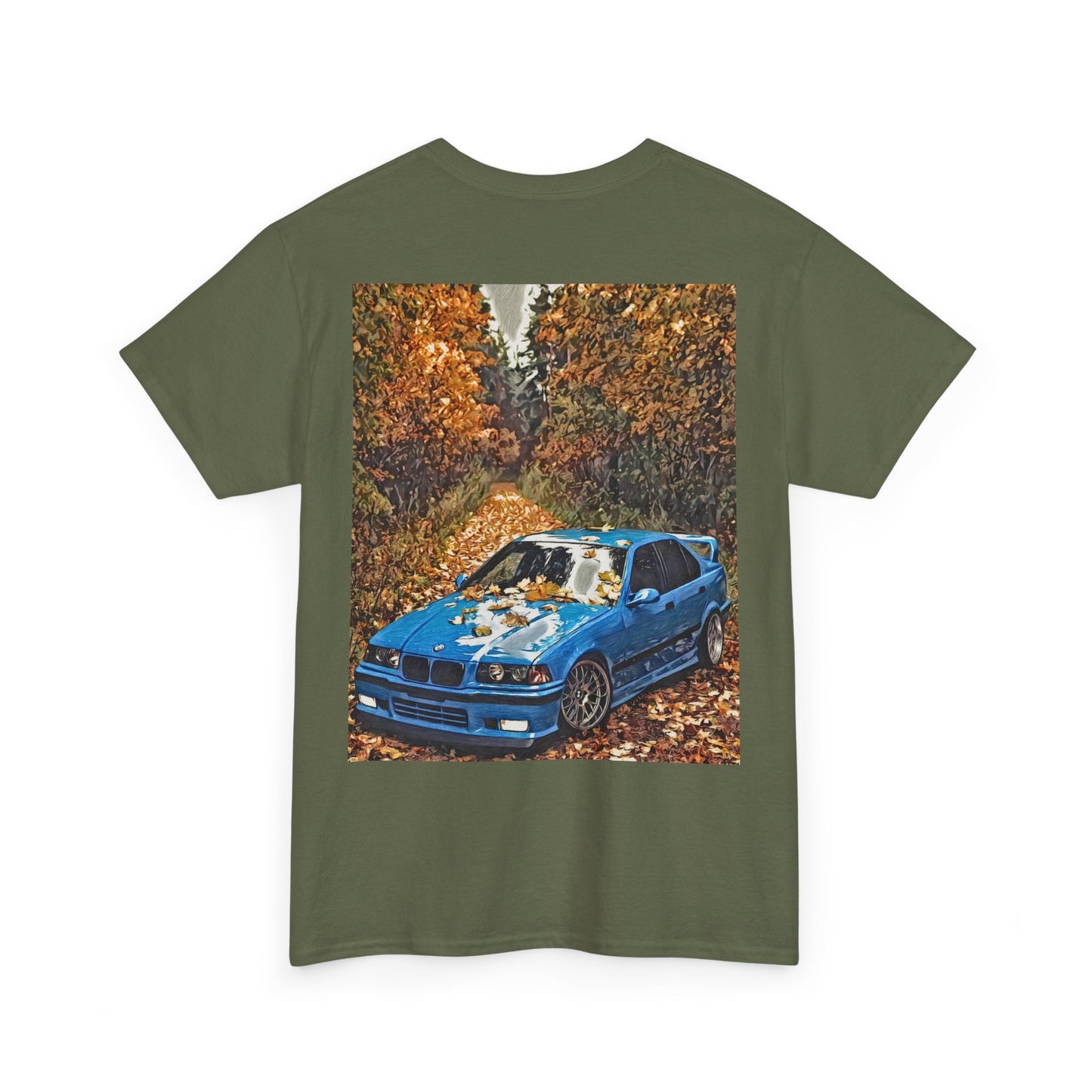 Unisex Heavy Cotton Tee - BMW E36 AUTUMN